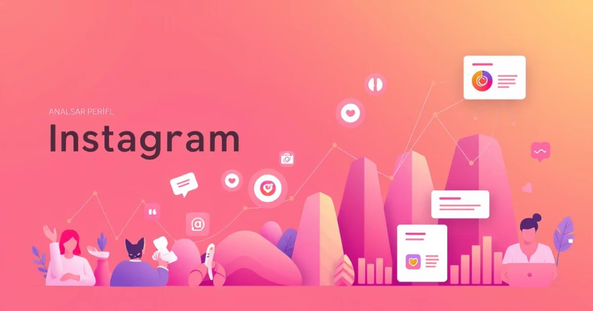 Ilustração sobre Analisar Perfil Instagram Grátis: 5 Sites em 2026 — SkiPark Blog