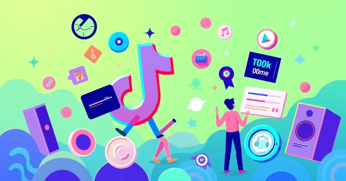 Ilustração sobre Como Ganhar Seguidores no TikTok Grátis em 2026 — SkiPark Blog